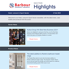 Hotel, Leisure & Sport Sector Highlights | Latest product news, case studies and more